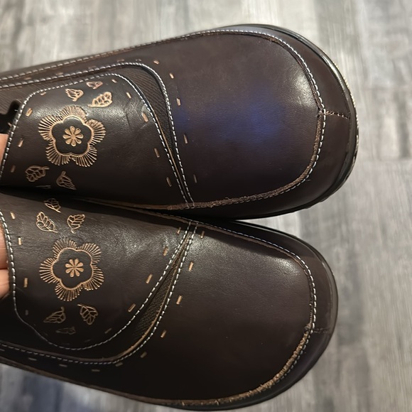 L’ARTISE Leather Clogs by Spring Step brown - Picture 2 of 6